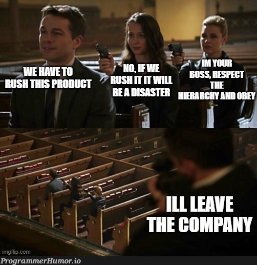 Daily negotiations as a project manager | ML-memes, manager-memes | ProgrammerHumor.io