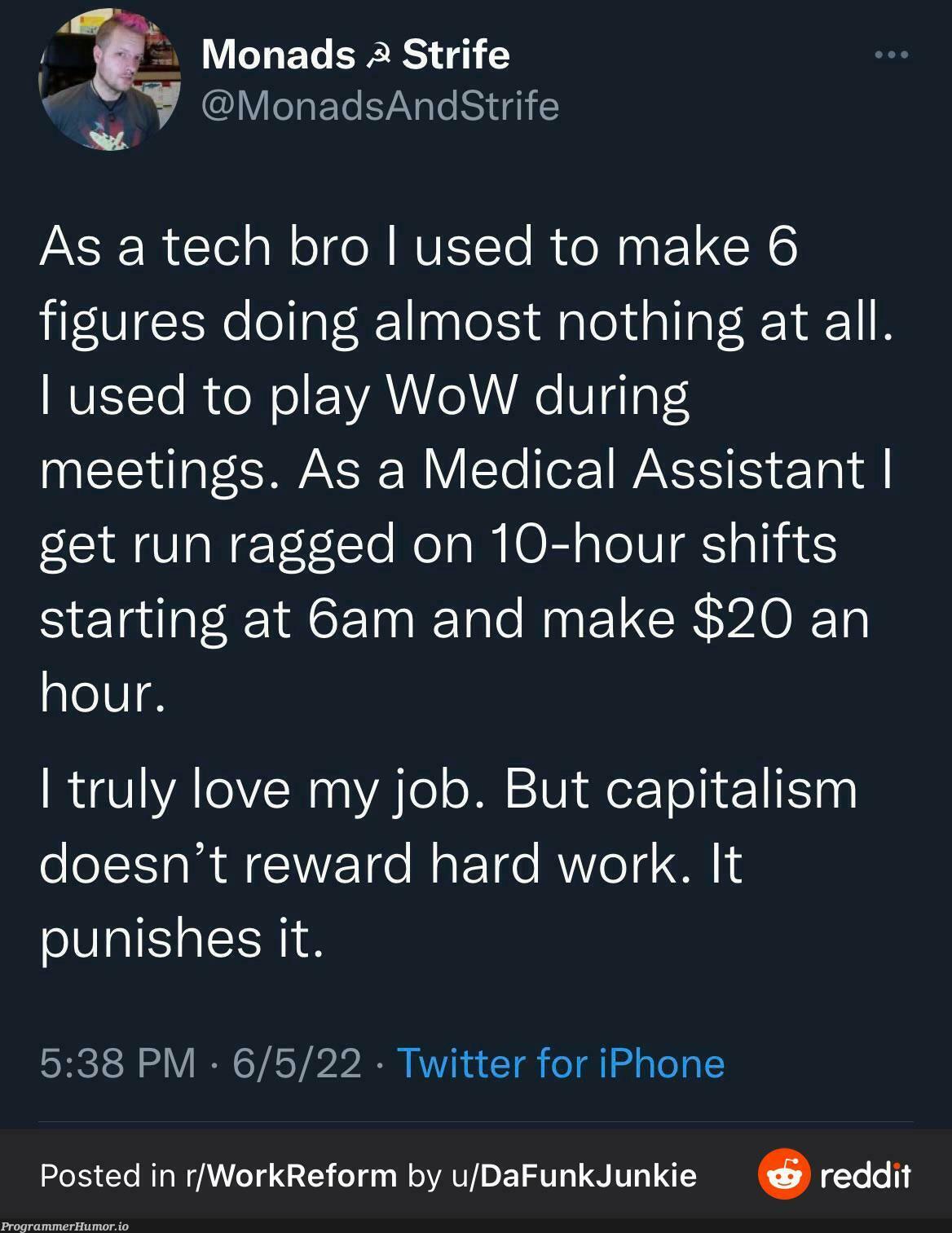 What are you doing tech bro? | tech-memes, iphone-memes, api-memes, reddit-memes, IT-memes, twitter-memes | ProgrammerHumor.io