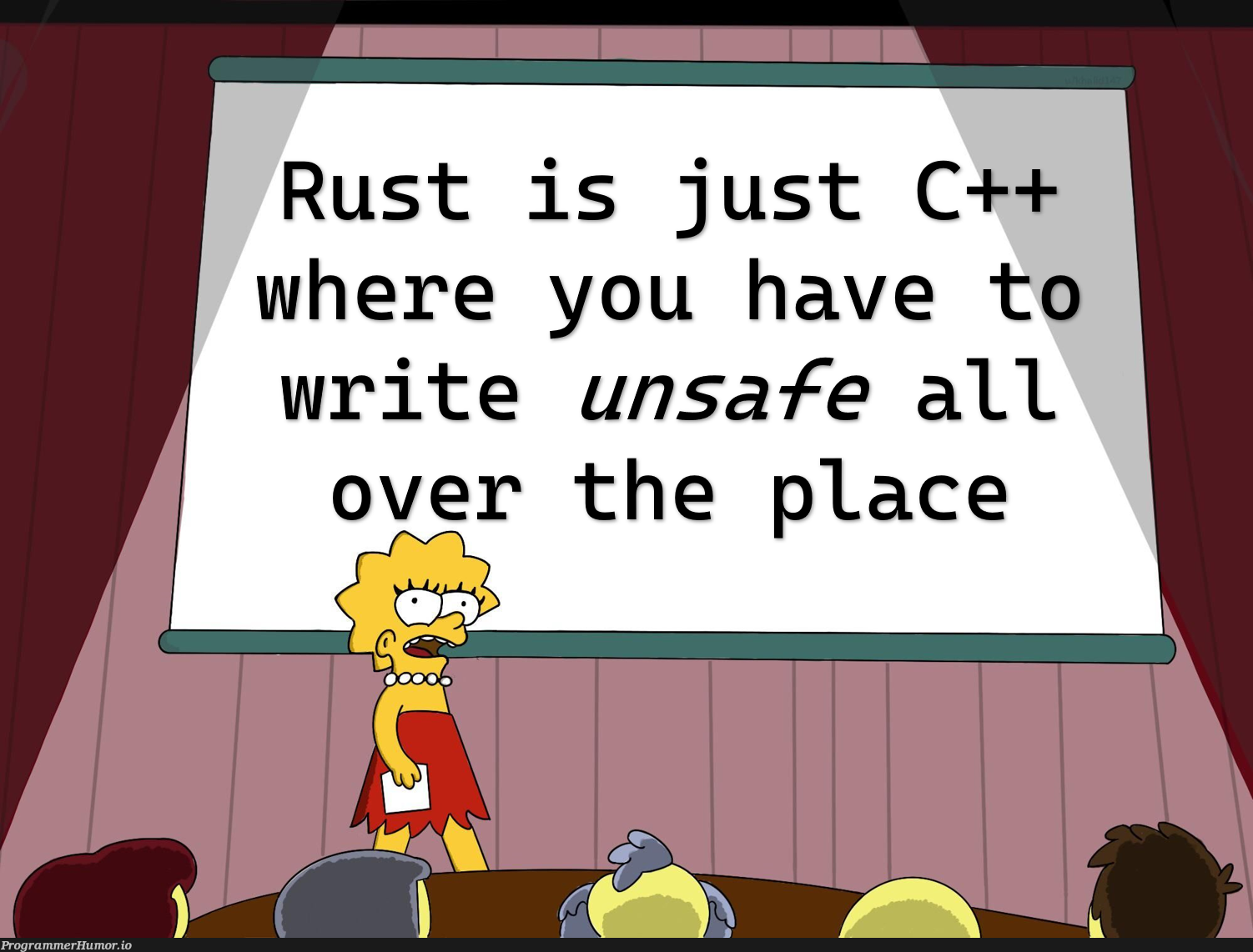 So annoying having to put that everywhere | c++-memes, rust-memes | ProgrammerHumor.io