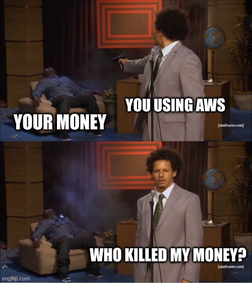 startupsUsingAWS | aws-memes, startup-memes | ProgrammerHumor.io