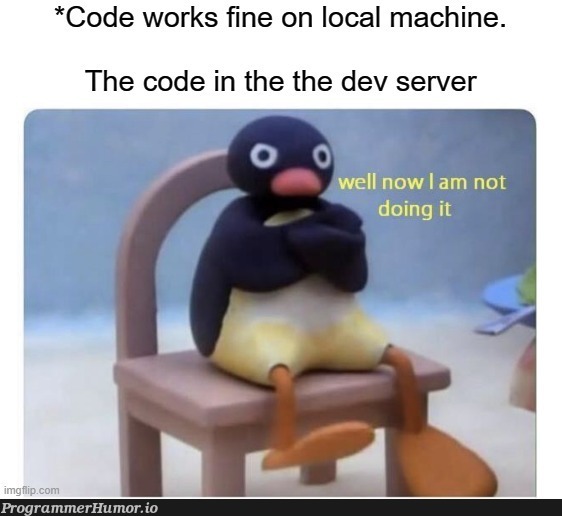 and that's when Docker happened... | code-memes, server-memes, loc-memes, machine-memes, docker-memes, IT-memes, mac-memes | ProgrammerHumor.io