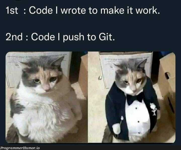 Local code v/s Pushed code | code-memes, loc-memes, git-memes, IT-memes | ProgrammerHumor.io