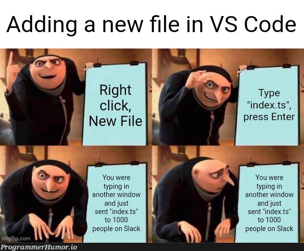 I can't be the only one... | code-memes, slack-memes, vs code-memes, cli-memes | ProgrammerHumor.io