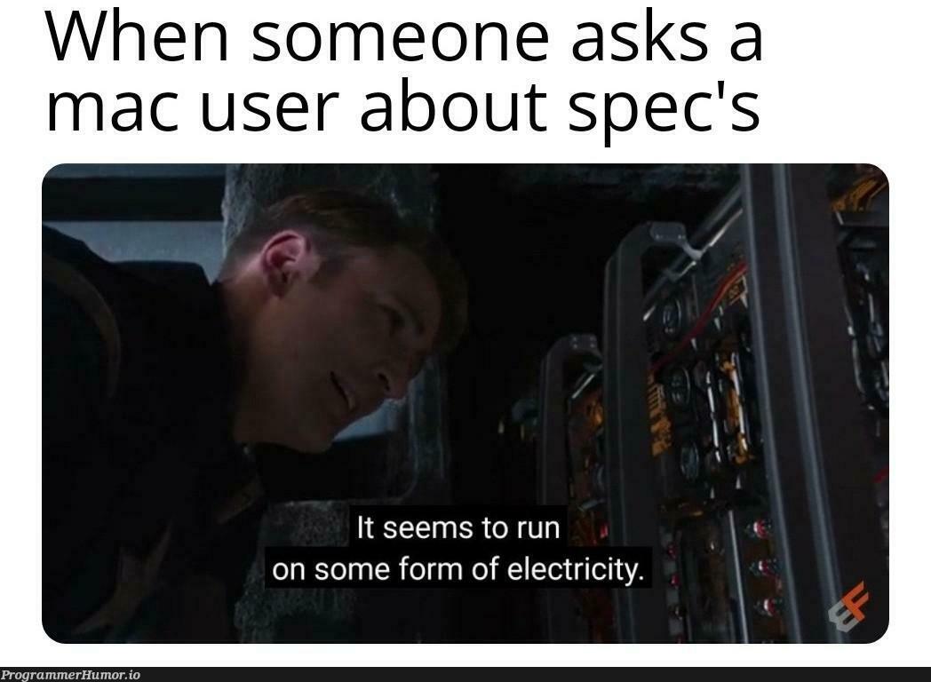 ¯_(ツ)_/¯ | IT-memes, mac-memes | ProgrammerHumor.io