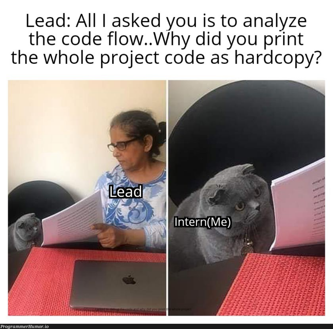 it was easy to analyze? | code-memes, IT-memes | ProgrammerHumor.io