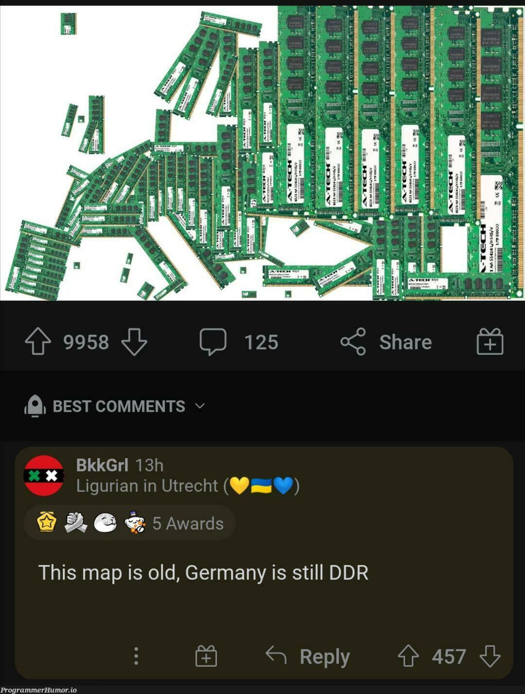 Map of Europe made from Memory | rds-memes, comment-memes | ProgrammerHumor.io