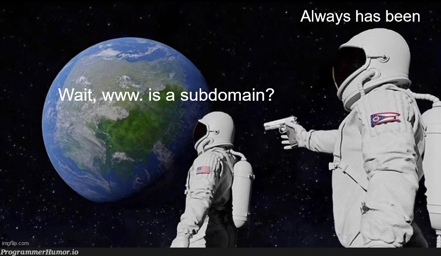 Just realized while creating a new website | web-memes, website-memes | ProgrammerHumor.io