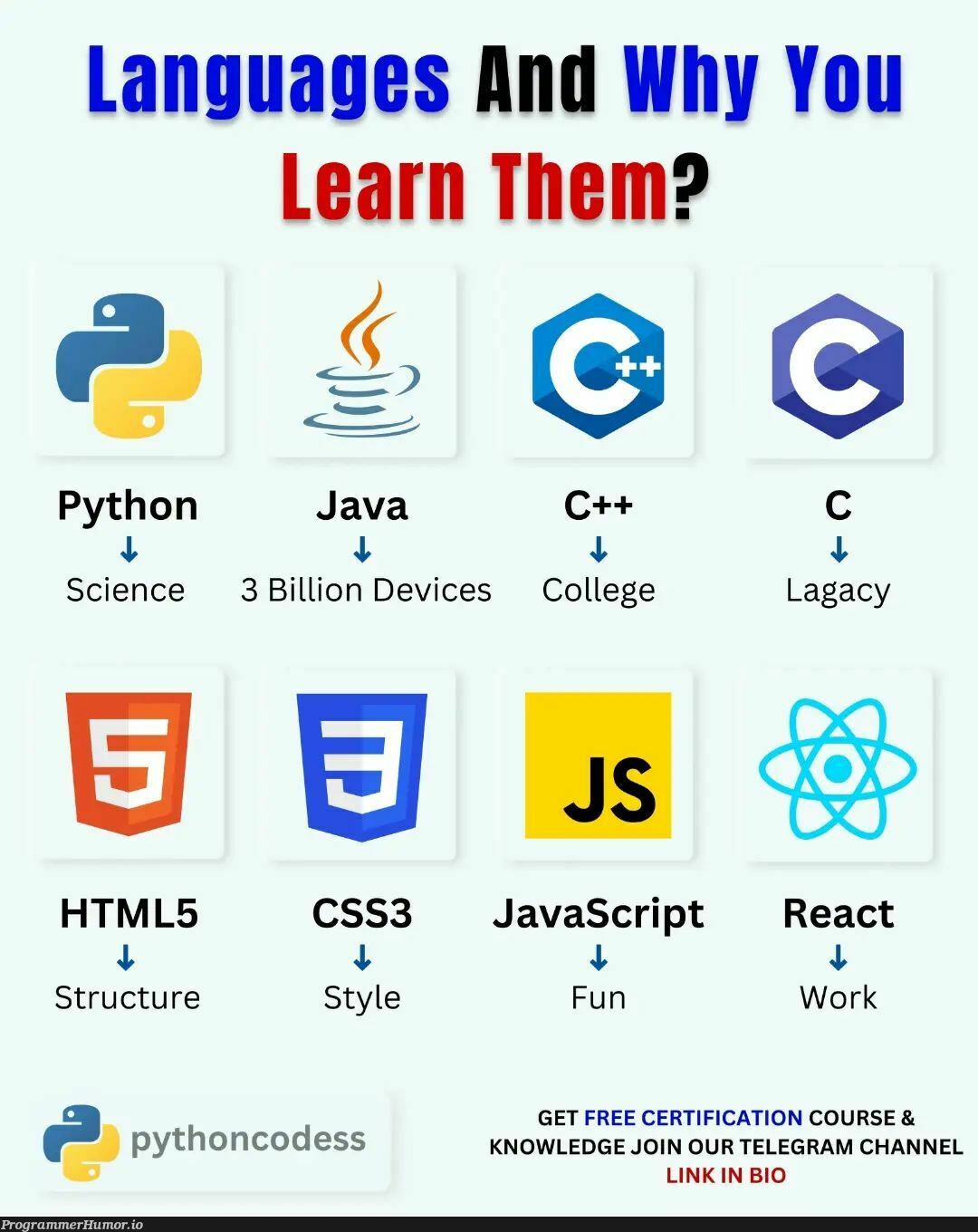 JavaScript is not "just for fun" 🙄 OFFENDED | html-memes, css-memes, javascript-memes, code-memes, java-memes, python-memes, c++-memes, react-memes, edge-memes, html5-memes, ML-memes, language-memes, cs-memes | ProgrammerHumor.io