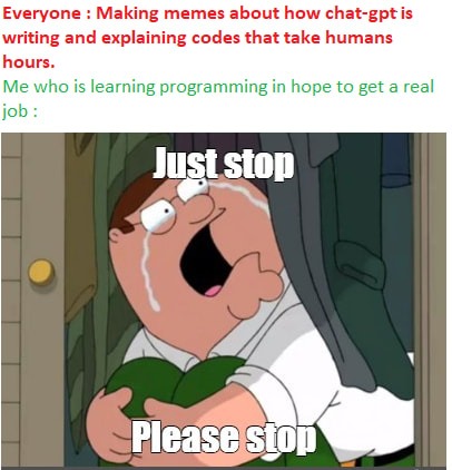 cancelChatGPT | programming-memes, code-memes, program-memes | ProgrammerHumor.io