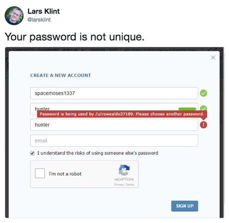 SeCuRiTy | password-memes, security-memes, bot-memes, space-memes | ProgrammerHumor.io