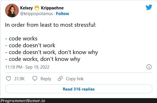 I'm not even a programmer and I can relate to this. | programmer-memes, code-memes, program-memes | ProgrammerHumor.io
