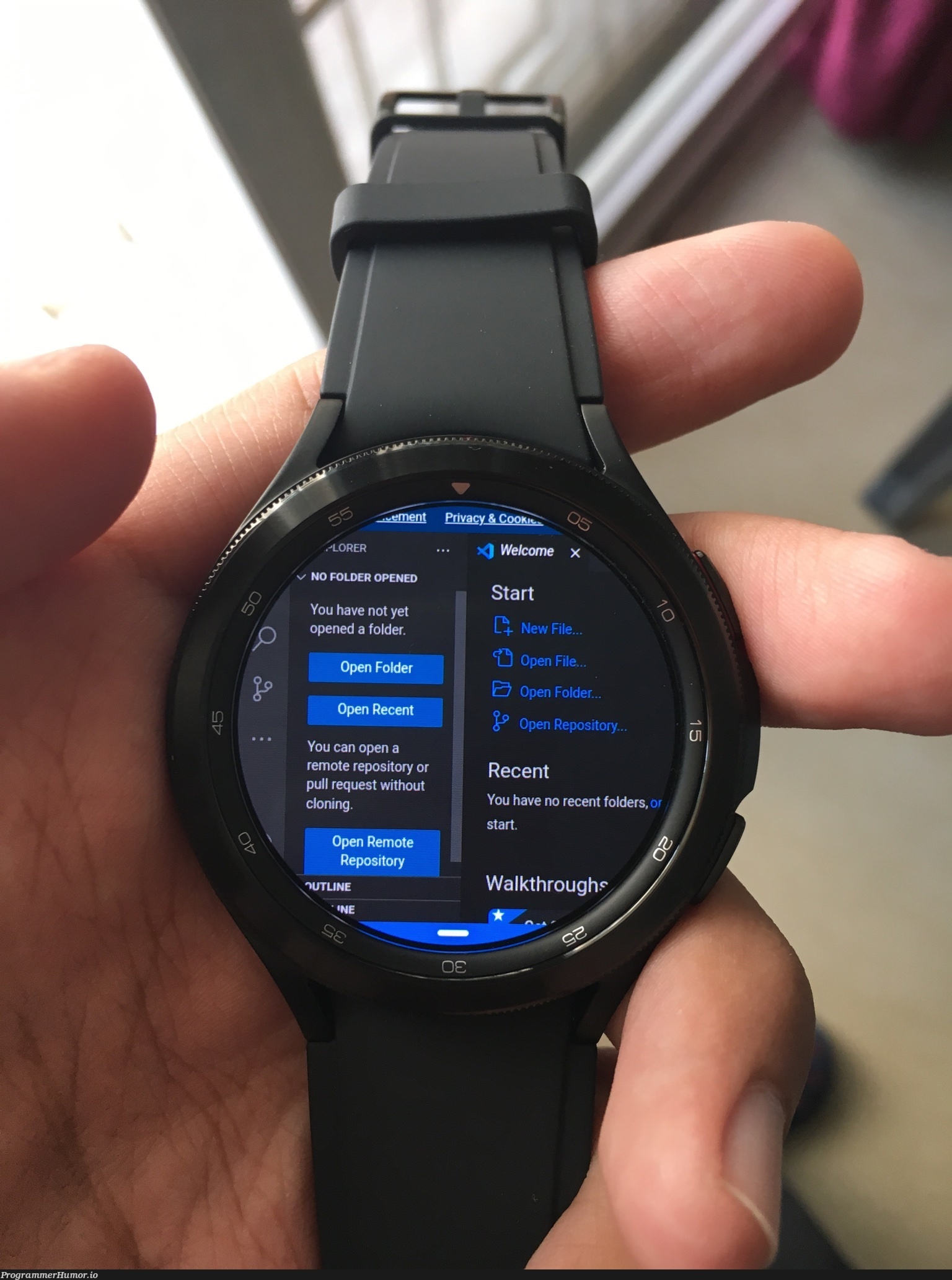 i use wearos, btw | ProgrammerHumor.io