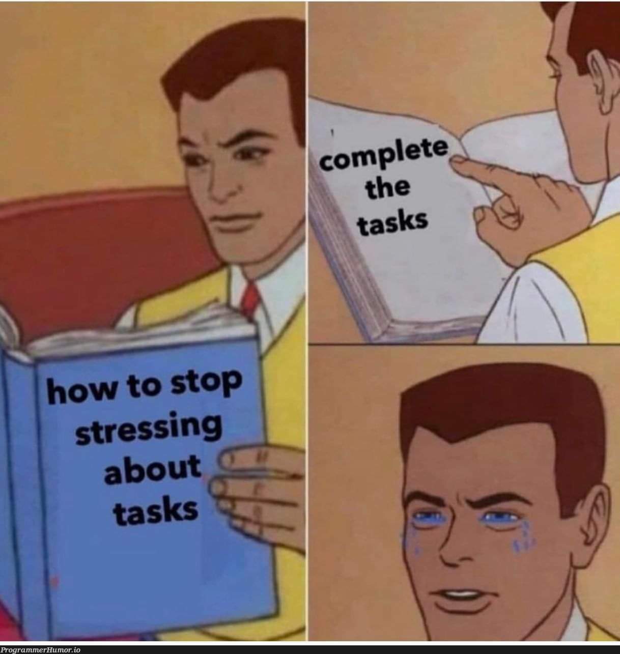 When I got stuck on my task | ProgrammerHumor.io