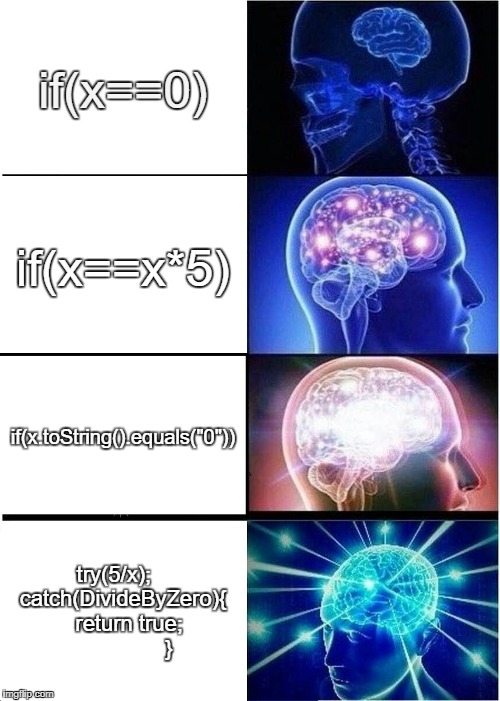 How to check if x is 0 | ProgrammerHumor.io