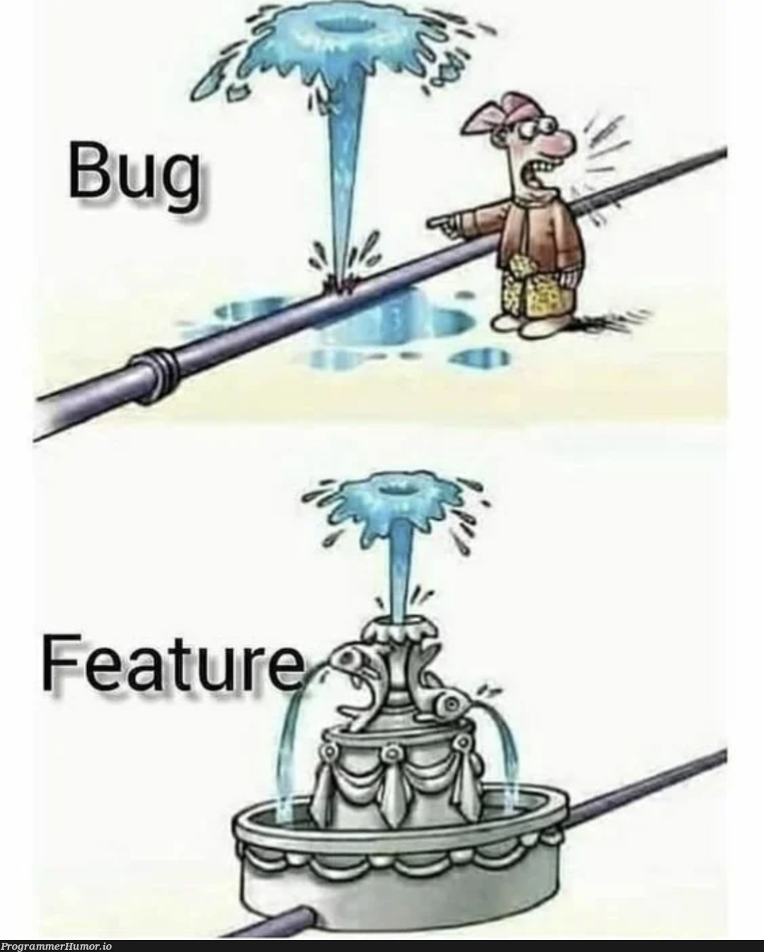 notABugButAFeature | bug-memes, feature-memes | ProgrammerHumor.io