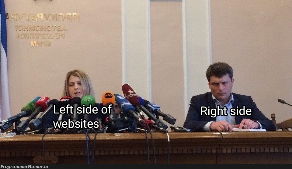 Websites be like | web-memes, website-memes | ProgrammerHumor.io