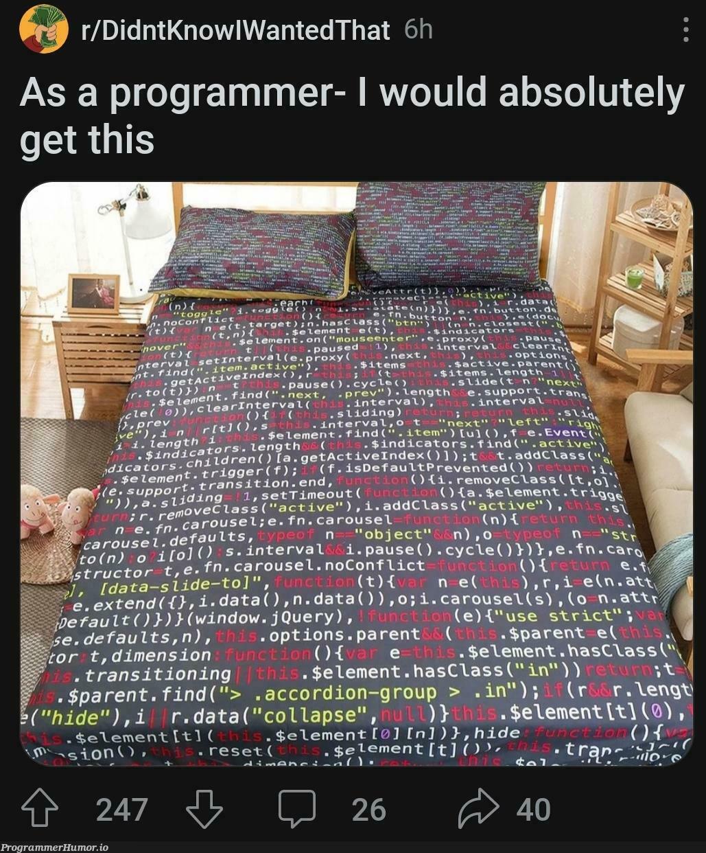 asAProgrammerIWouldNeverGetThis | programmer-memes, program-memes, jquery-memes, data-memes, class-memes, object-memes, query-memes, ide-memes | ProgrammerHumor.io