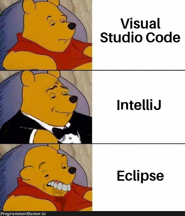 Vim is not an IDE | code-memes, vim-memes, eclipse-memes, cli-memes, intellij-memes, ecli-memes, ide-memes | ProgrammerHumor.io