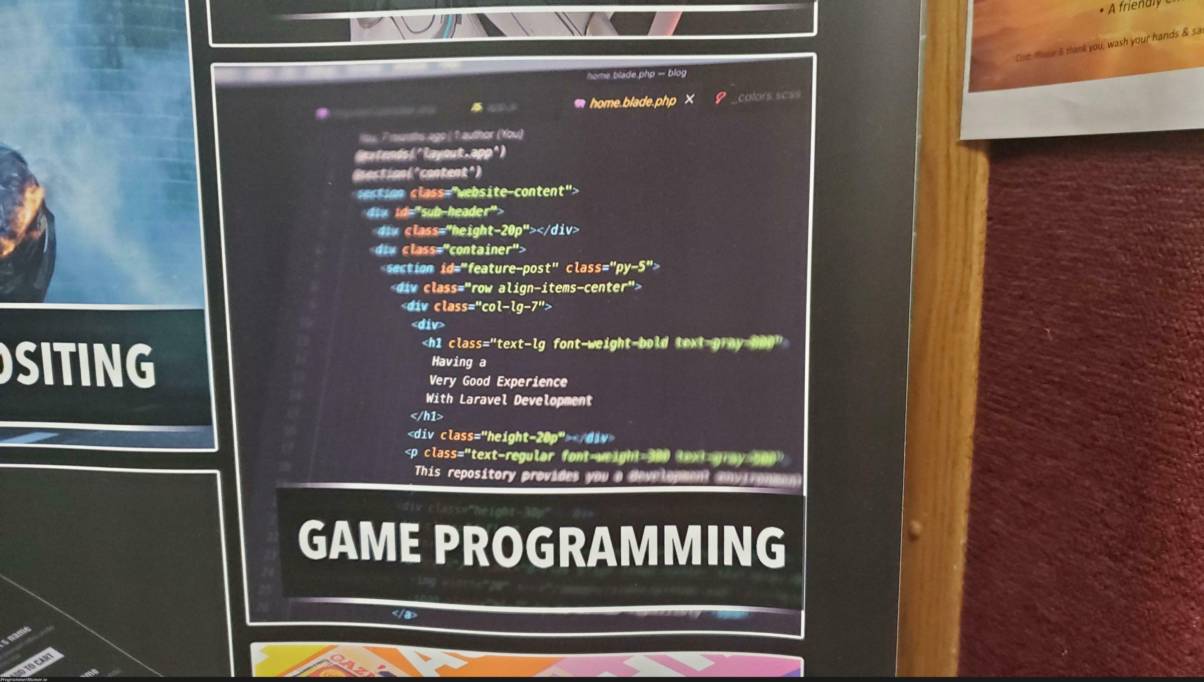 ah yes, html game | programming-memes, html-memes, php-memes, development-memes, program-memes, laravel-memes, class-memes, IT-memes, ML-memes, div-memes, feature-memes | ProgrammerHumor.io