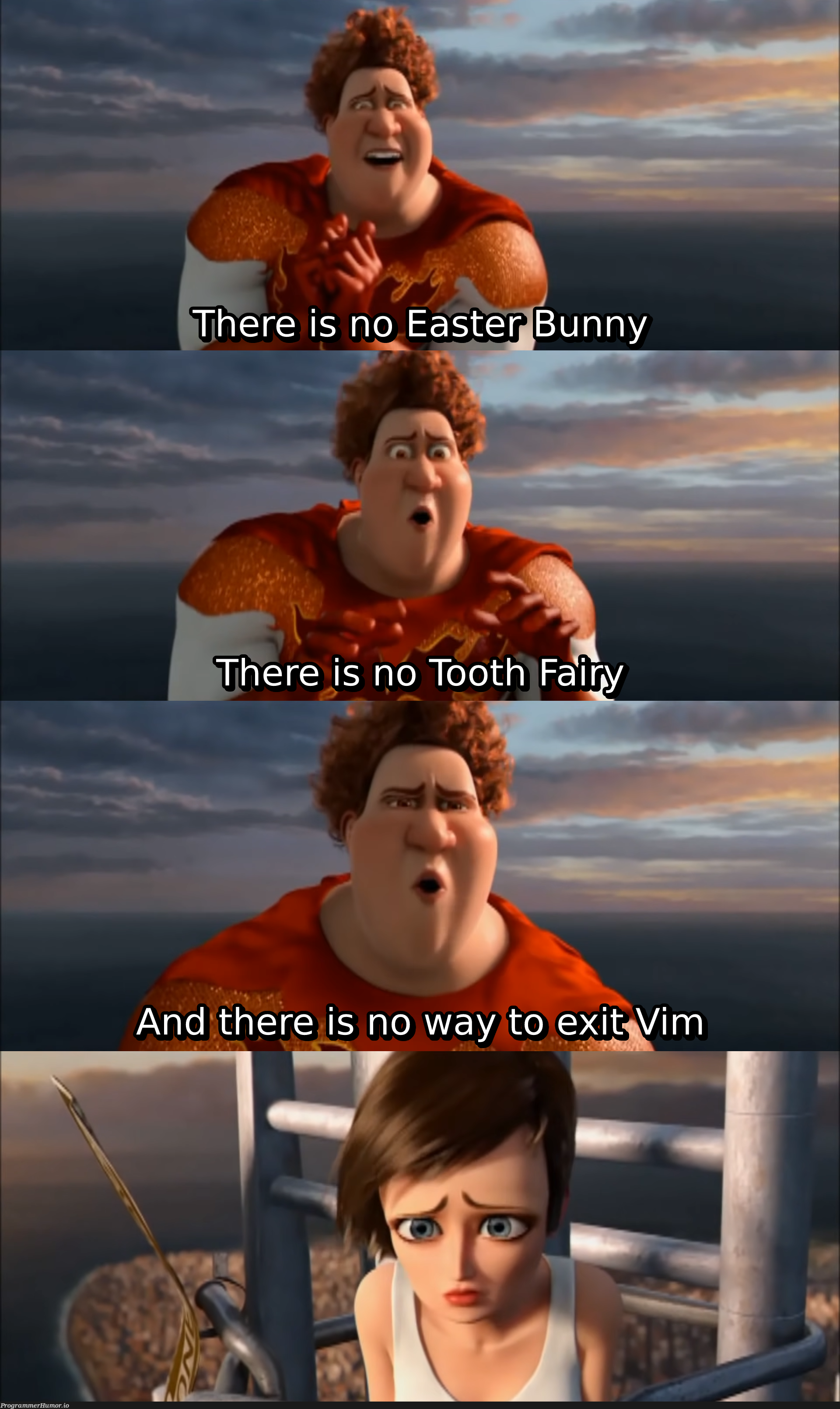 There is no Easter Bunny | ProgrammerHumor.io