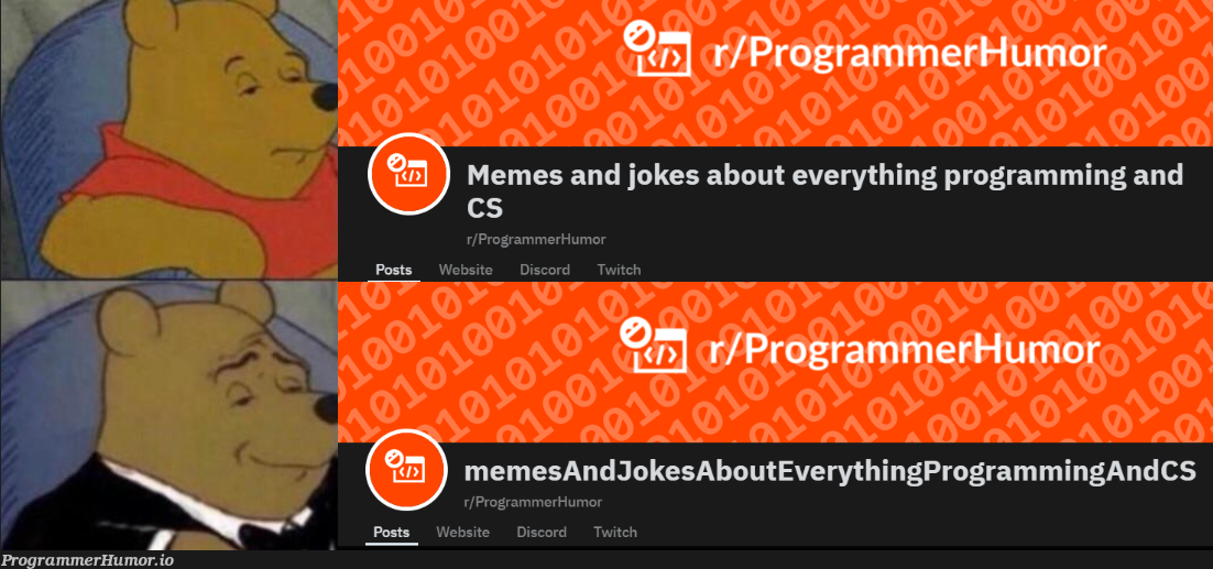 petitionToChangeTheDescription | programming-memes, programmer-memes, program-memes, discord-memes, cs-memes | ProgrammerHumor.io