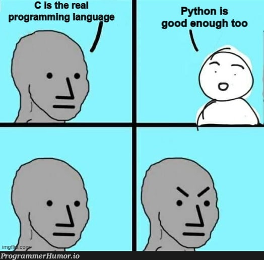 As programmers, we should stop this low-level-elitist fight. | programming-memes, programmer-memes, program-memes, language-memes, programming language-memes | ProgrammerHumor.io