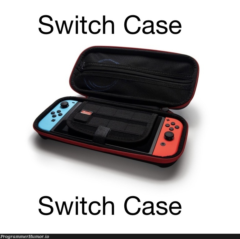 Switch Case | ProgrammerHumor.io