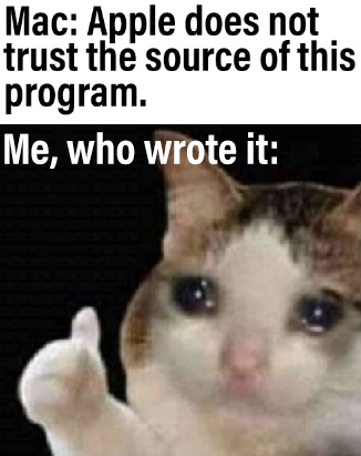 it do be like dat | program-memes, apple-memes, IT-memes, mac-memes, rust-memes | ProgrammerHumor.io