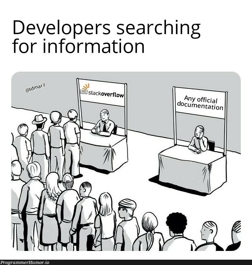 It's to much information I jus have a little doubt | ProgrammerHumor.io