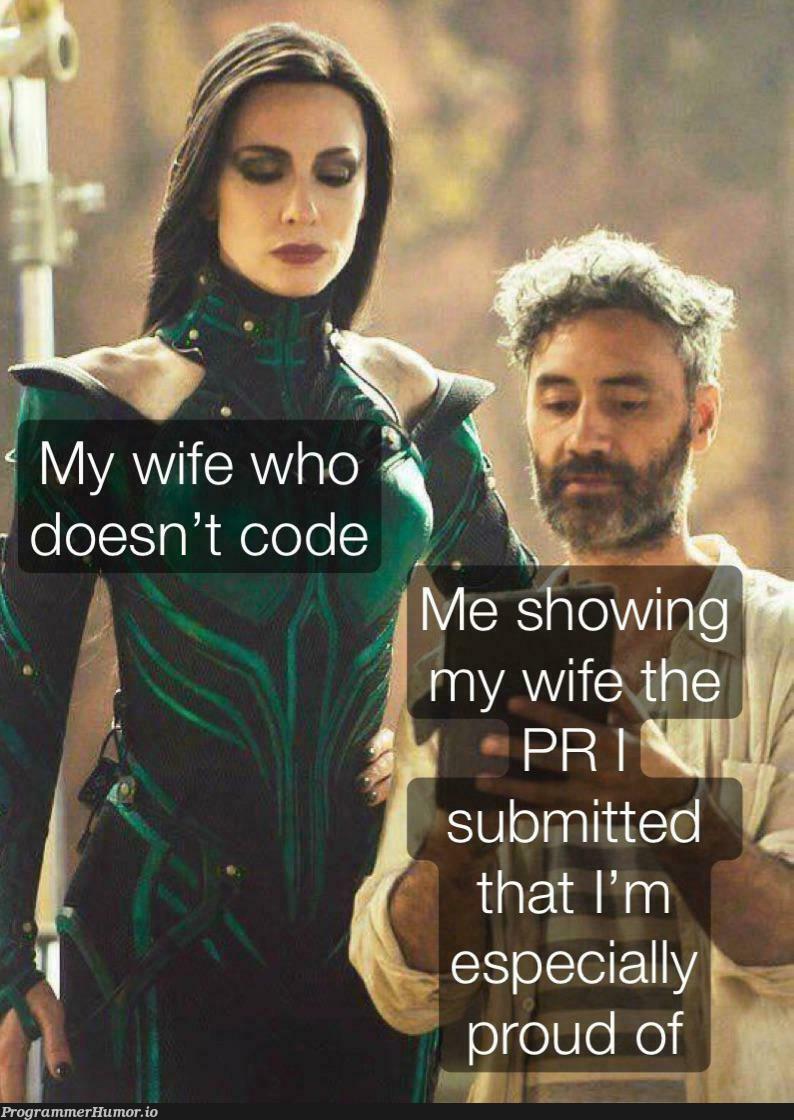 She’s such a good sport | ProgrammerHumor.io