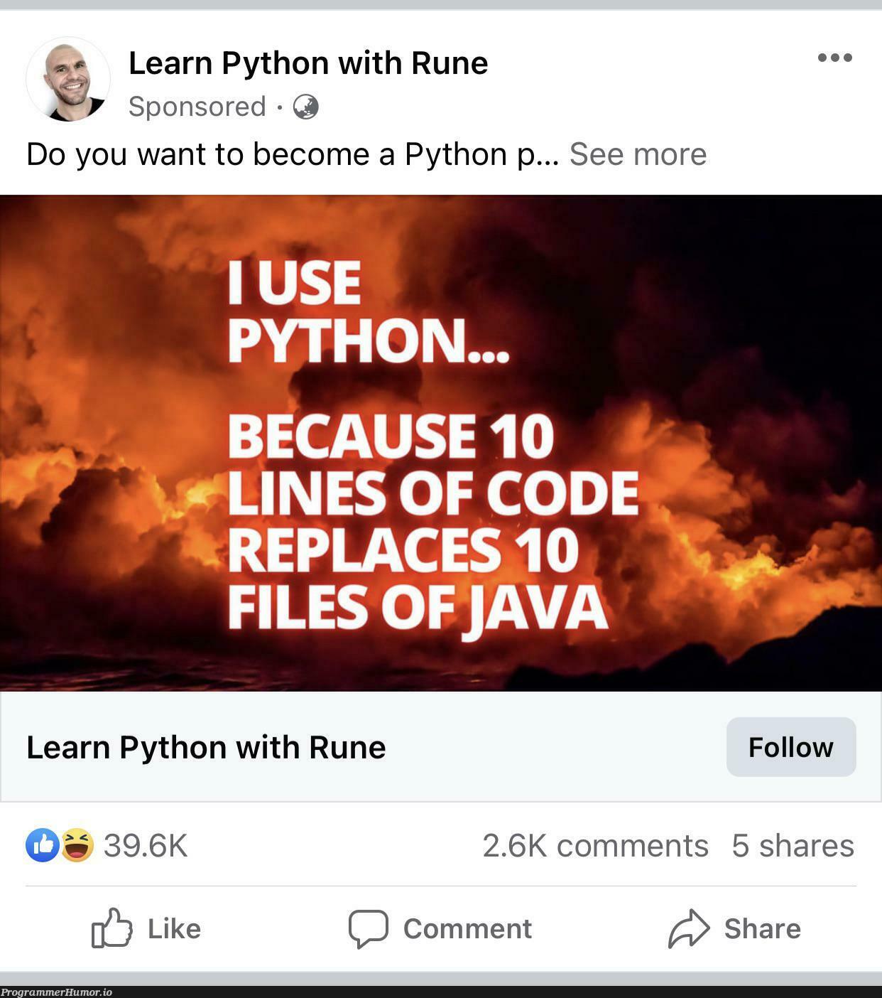 Is this true | python-memes, comment-memes | ProgrammerHumor.io