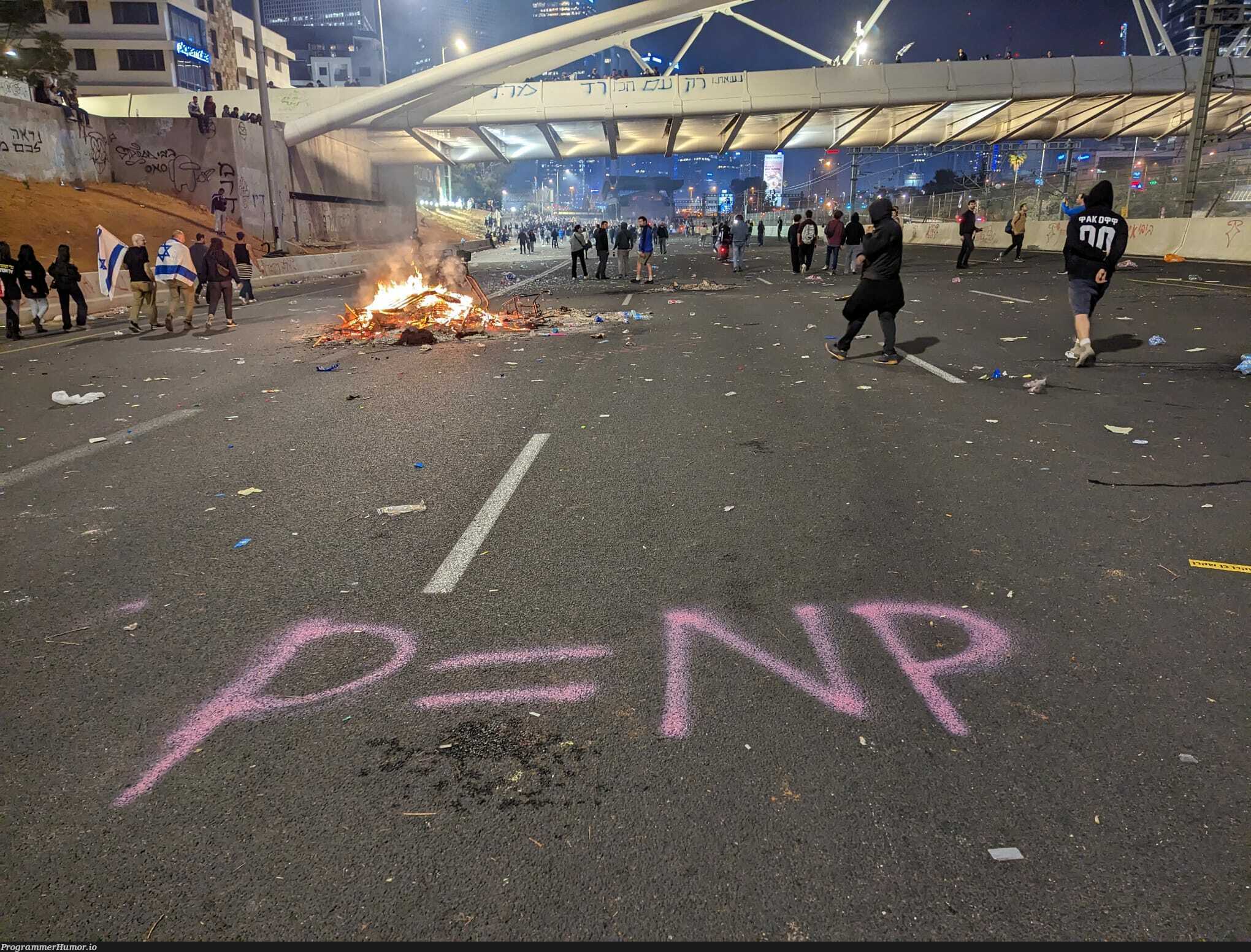 Protest graffiti | test-memes | ProgrammerHumor.io