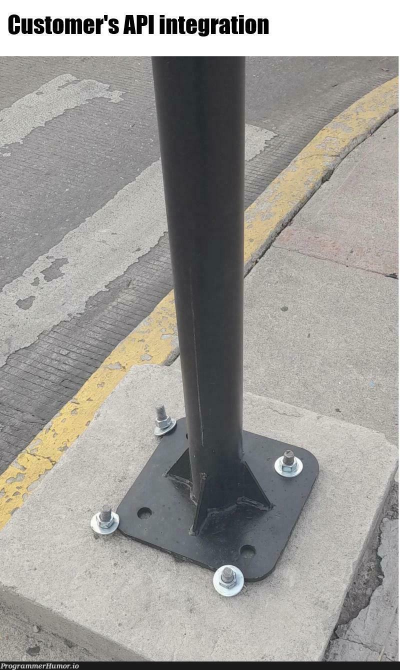 Customer's API integration | api-memes | ProgrammerHumor.io