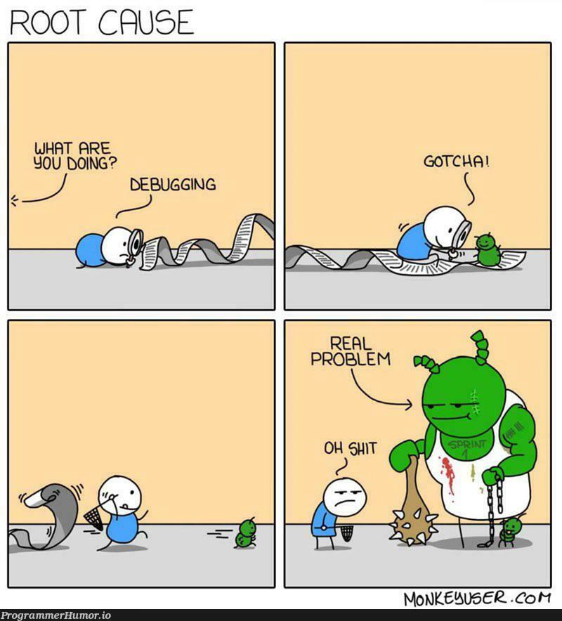 Cries in a corner…. | debugging-memes, bug-memes, debug-memes | ProgrammerHumor.io