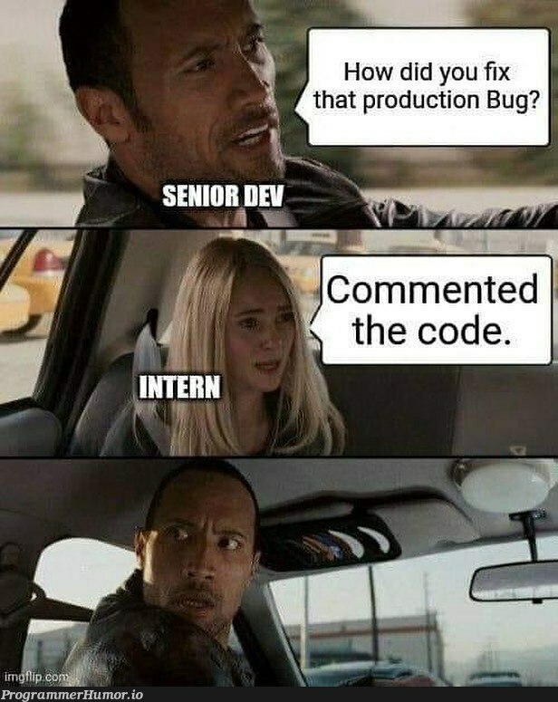 👀 | code-memes, bug-memes, fix-memes, production-memes, comment-memes, product-memes | ProgrammerHumor.io