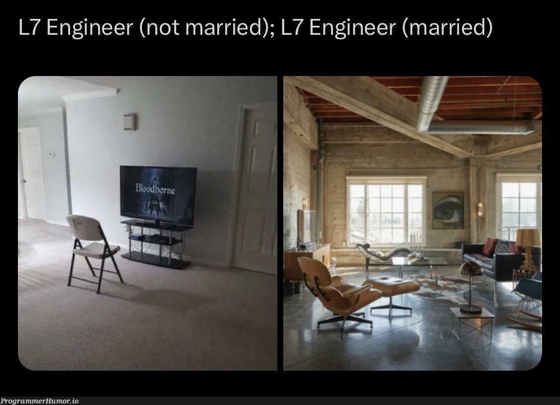 notMarriedVsMarried | engineer-memes | ProgrammerHumor.io