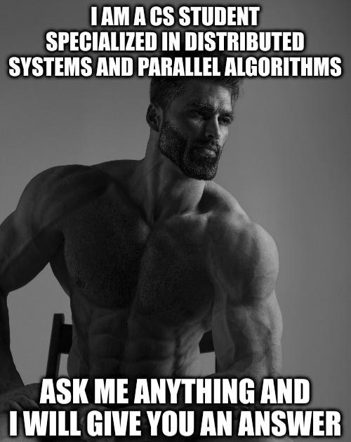 I don't garantie a correct answer! | algorithm-memes, algorithms-memes, cs-memes | ProgrammerHumor.io