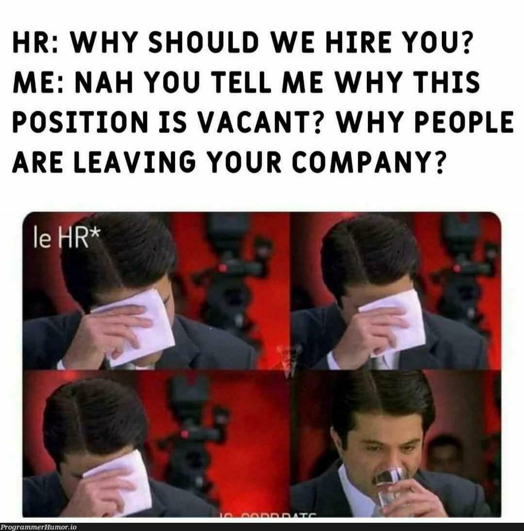 Who's gonna try this in their next interview | try-memes, interview-memes | ProgrammerHumor.io