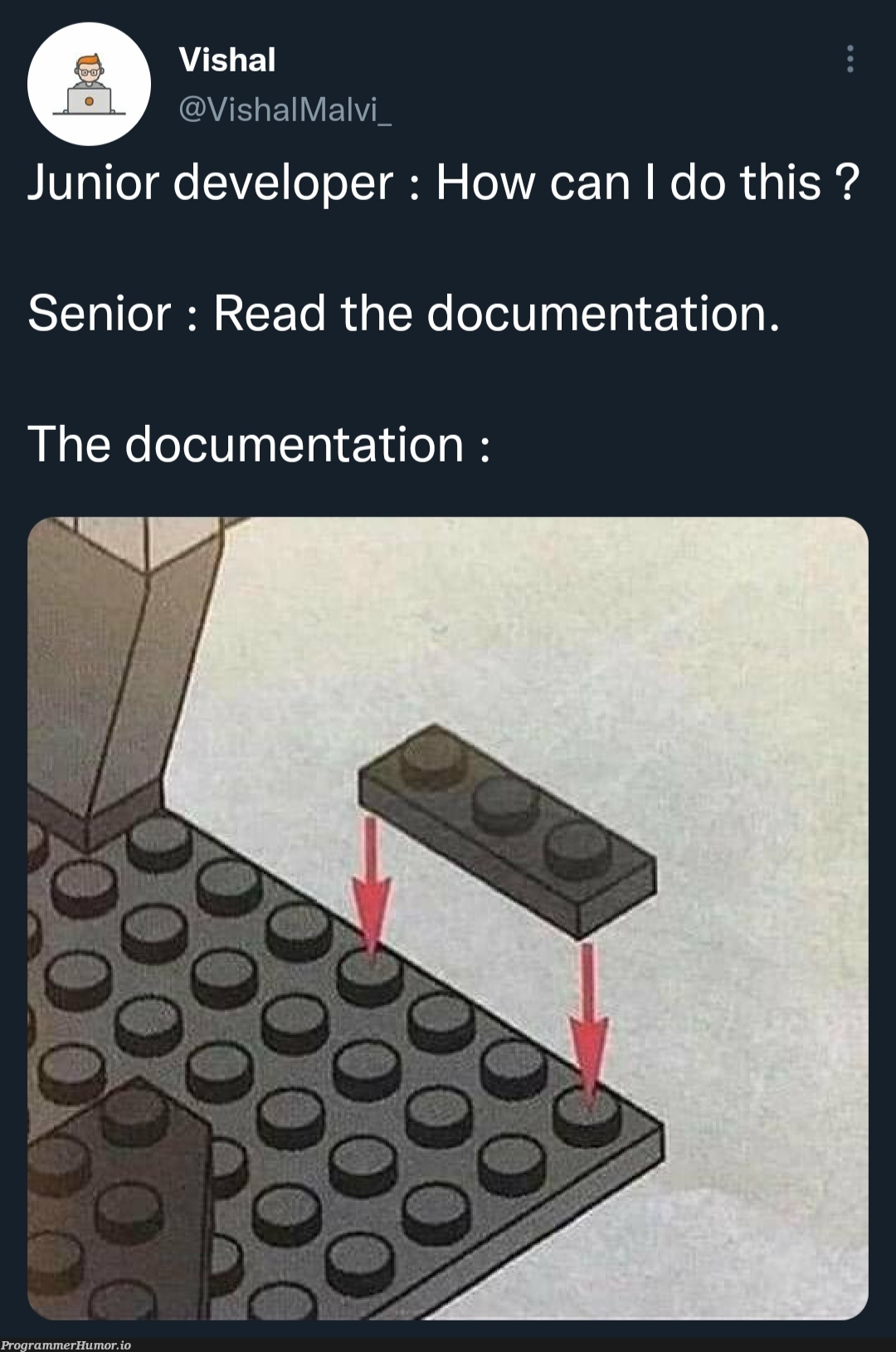 Read the documentation | developer-memes, documentation-memes | ProgrammerHumor.io