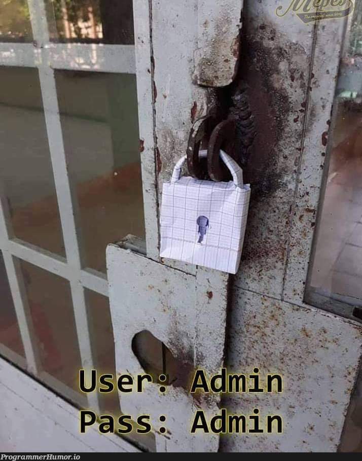 Name a better login I'll wait | ProgrammerHumor.io