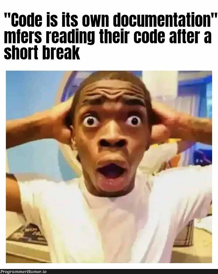 Based on a true story | code-memes, documentation-memes | ProgrammerHumor.io