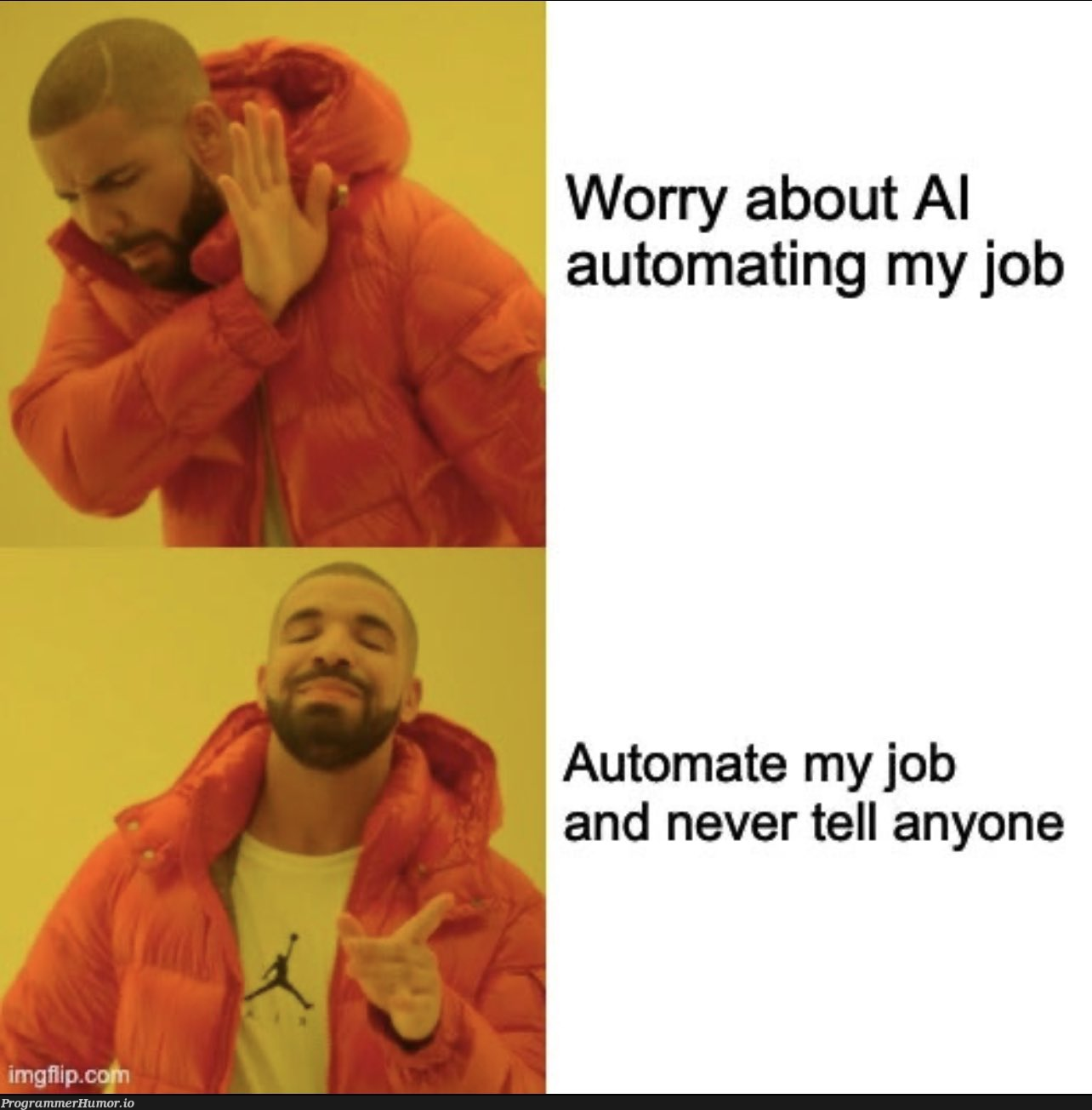 Automate for yourself, not others... | ProgrammerHumor.io