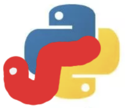 fucked up that they didnt add a third snake to the logo for python3 | python-memes | ProgrammerHumor.io