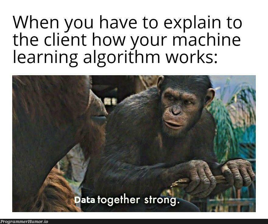 Trust me on this one John | machine learning-memes, machine-memes, algorithm-memes, cli-memes, mac-memes, rust-memes | ProgrammerHumor.io