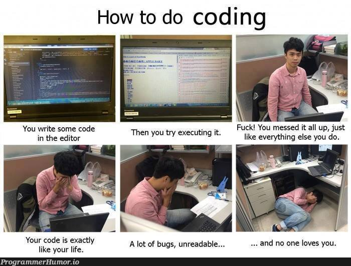 whenDevsHaveAMidlifeCrisis | coding-memes, code-memes, try-memes, bugs-memes, bug-memes, devs-memes, IT-memes | ProgrammerHumor.io