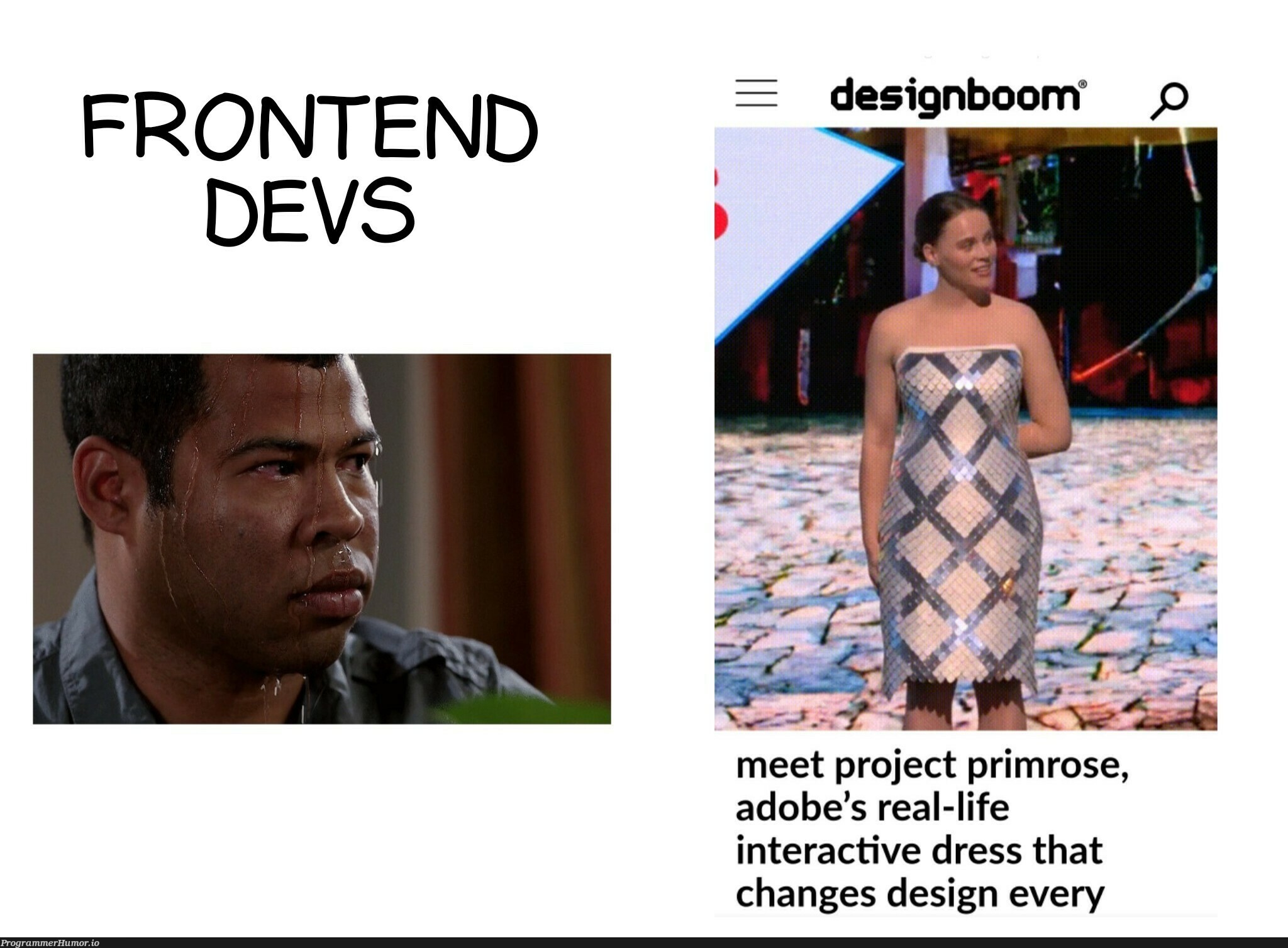 frontendDevsEnjoy | design-memes, frontend-memes, devs-memes | ProgrammerHumor.io