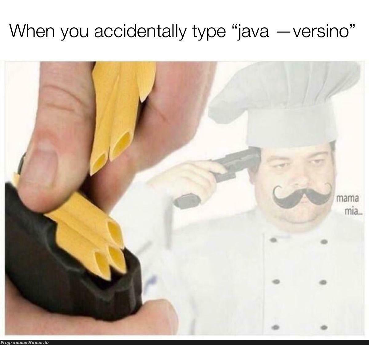 I needa ta knowa the versino ofa mi jdk | java-memes, ide-memes | ProgrammerHumor.io