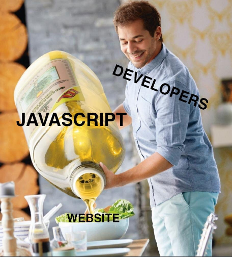 Just a little bit Javascript 😰 | javascript-memes, java-memes | ProgrammerHumor.io