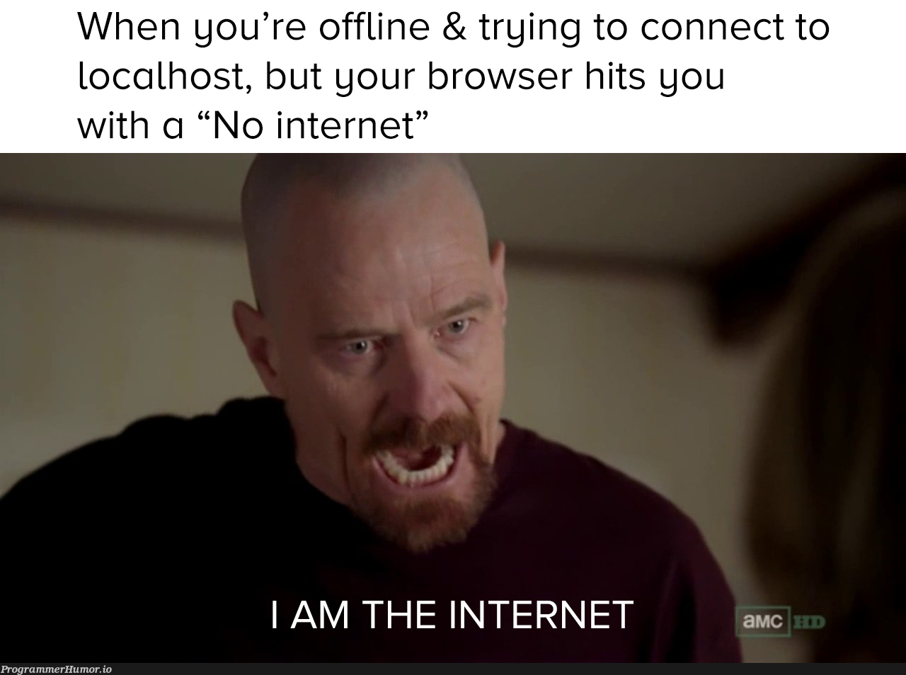 I am the internet. | try-memes, loc-memes, internet-memes | ProgrammerHumor.io