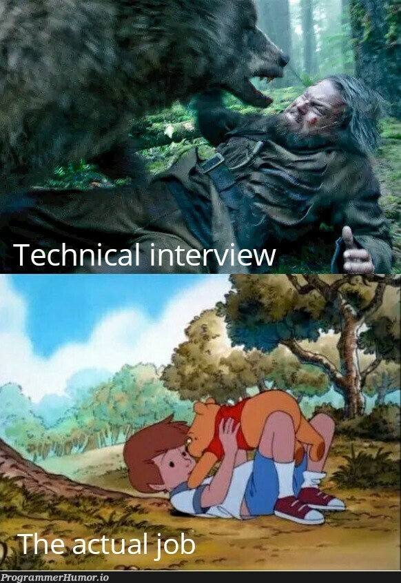 Interviews vs Reality | interview-memes | ProgrammerHumor.io